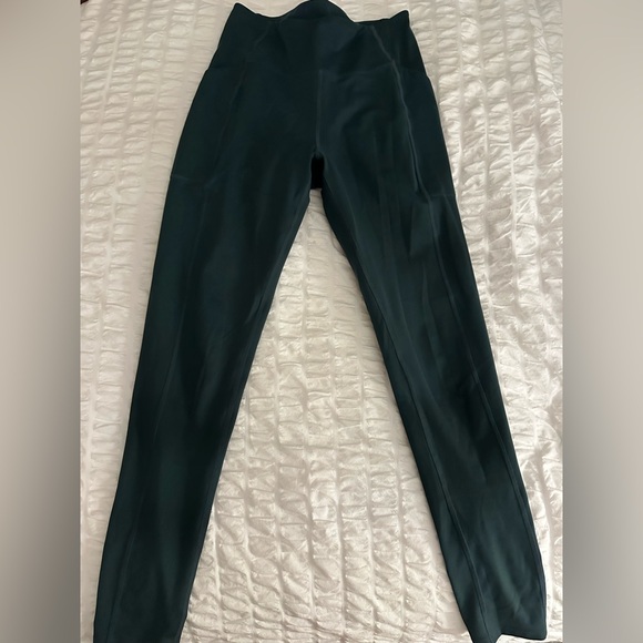 Girlfriend Collective Moss High Rise Compression Leggings - Picture 2 of 4